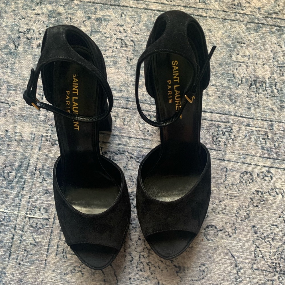 Saint Laurent Jodie Platform Heels